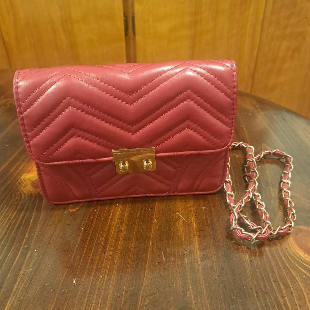 Fashion Nova Red Crossbody Purse